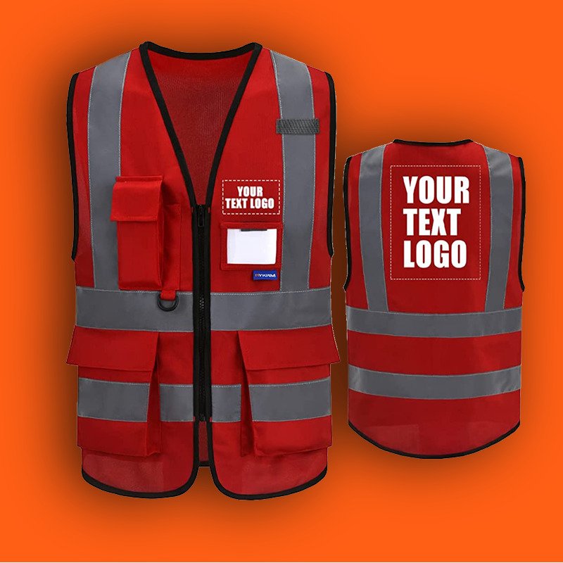 High-visibility safety vests
